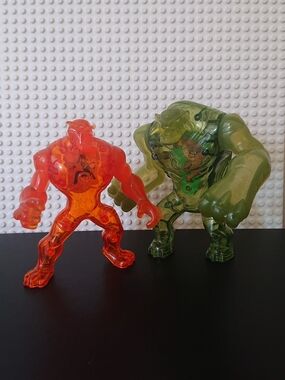 Ben 10 McDonald's Toys - Ultimate Humungousaur / Rath Action Figures - McDonalds